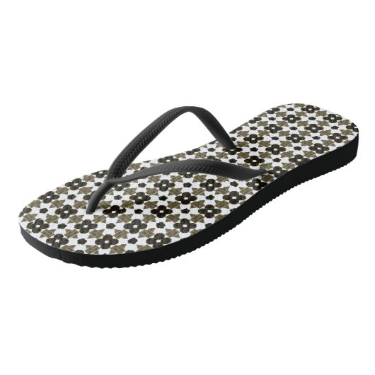 Donkere stenen Fancy vormen Acrylafdrukhanddoek Teenslippers (Schuin)