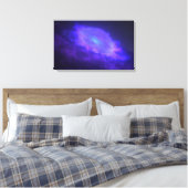 Donkere ster canvas afdruk (Insitu (Slaapkamer))