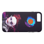 Donkere Ster Case-Mate iPhone Case (Achterkant (Horizontaal))