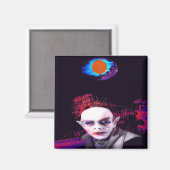 Donkere Ster Magneet (Voorkant / Achterkant)