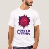 Donkere ster Symbool Scheur T-shirt (Voorkant)