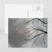 Donkere Storm wolken Briefkaart (Voorkant / Achterkant)