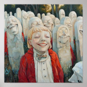 Donkere Surrealistische Gotische Kunst - Poster me (Voorkant)
