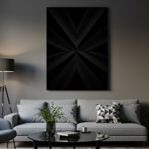 Donkere Symmetrie Canvas Afdruk