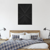 Donkere Symmetrie Canvas Afdruk (Insitu (Slaapkamer))