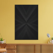 Donkere Symmetrie Canvas Afdruk (Insitu (Woonkamer))