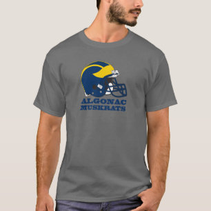 Donkere T - Algonac Muskrats T-shirt