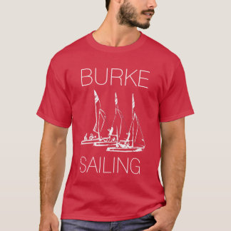Donkere T-Shirt in de Burke Sailing (alleen voor)