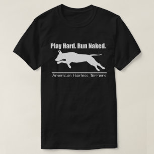 Donkere T-shirt spel hard AHT design