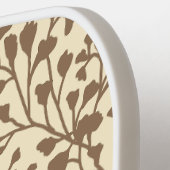 Donkere taupe wijnstokken pickleball paddle (Links Detail)