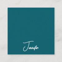 Donkere Teal Trend Moderne Minimalistische Handges