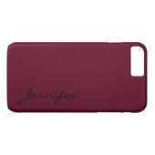 Donkere tekenkleur achtergrond Case-Mate iPhone case (Achterkant (Horizontaal))