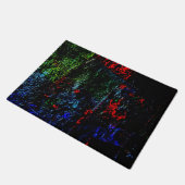 Donkere textuur deurmat, levendig abstracte vloerm deurmat (Schuin)