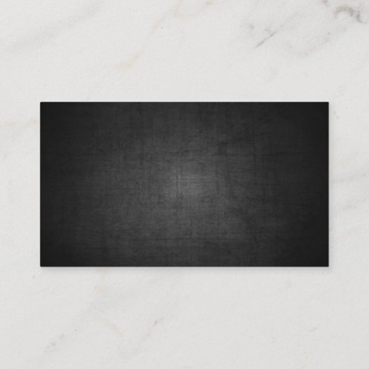 Donkere textuur | Wrenches Hardware Visitekaartje (Achterkant)