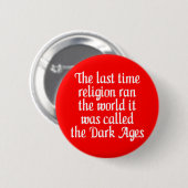 Donkere tijdperken ronde button 5,7 cm (Voorkant /achterkant)