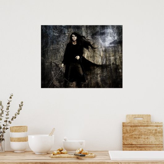 Donkere tinten: Ulric Poster (Keuken)