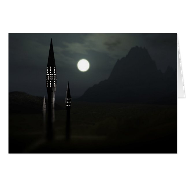 Donkere torens (kaart) (Voorkant Horizontaal)