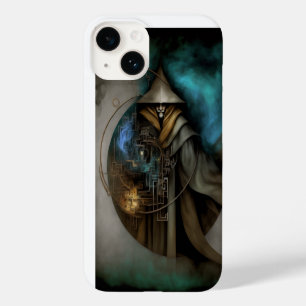 Donkere Tovenaar Fantasy Hoesje Magiër Kunst