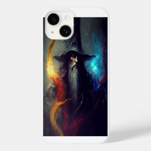 Donkere Tovenaar Fantasy Hoesje Magiër Kunst 2
