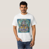 Donkere tovenaar kabouter  t-shirt (Voorkant volledig)