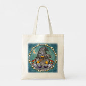 Donkere tovenaar kabouter  tote bag (Achterkant)