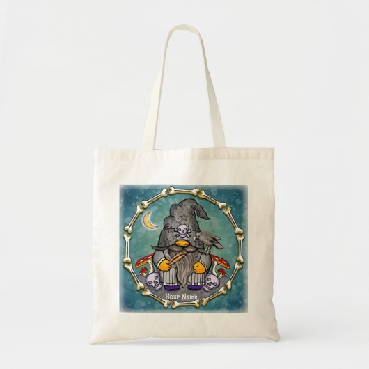 Donkere tovenaar kabouter  tote bag (Voorkant)
