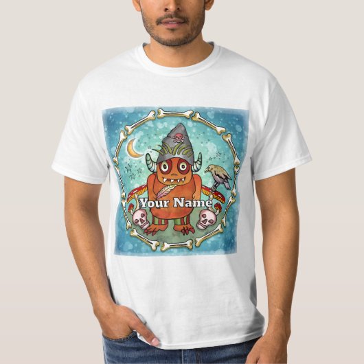Donkere Tovenaar Monster T-shirt (Voorkant)
