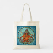 Donkere Tovenaar Monster Tote Bag (Achterkant)