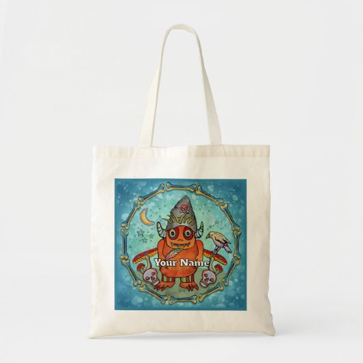 Donkere Tovenaar Monster Tote Bag (Voorkant)