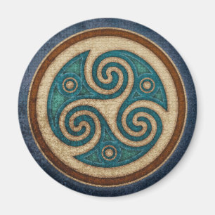 Donkere Triskele Magneet