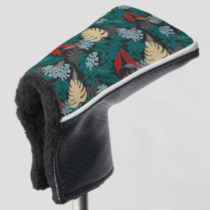 Donkere tropisch golfheadcover