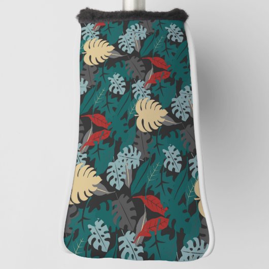 Donkere tropisch golfheadcover (Draai 90)