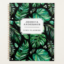 Donkere, tropische Oerwoud Leaf Planner
