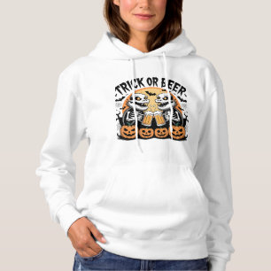 Donkere truc voor bier Halloween Monsters Hoodie