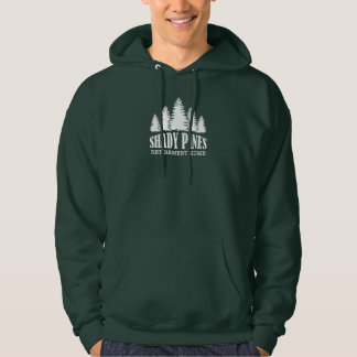 Donkere trui hoodie