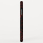 Donkere tuinrode Romantische vloeren Gothic Glam Case-Mate iPhone Case (Achterkant/rechts)