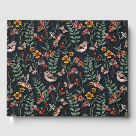 Donkere tuinvogels en vlinders gastenboek