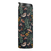 Donkere tuinvogels en vlinders thermosbeker (Geroteerd rechts)