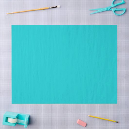 Donkere turquoise effen kleur tissuepapier (Craft)