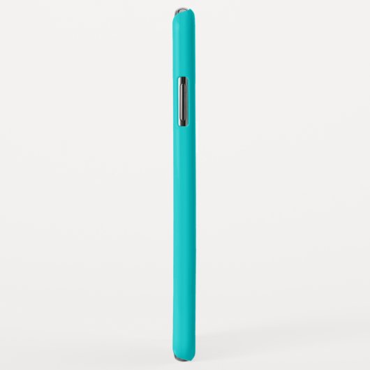 Donkere turquoise kleur achtergrond Case-Mate iPhone case (Achterkant/rechts)