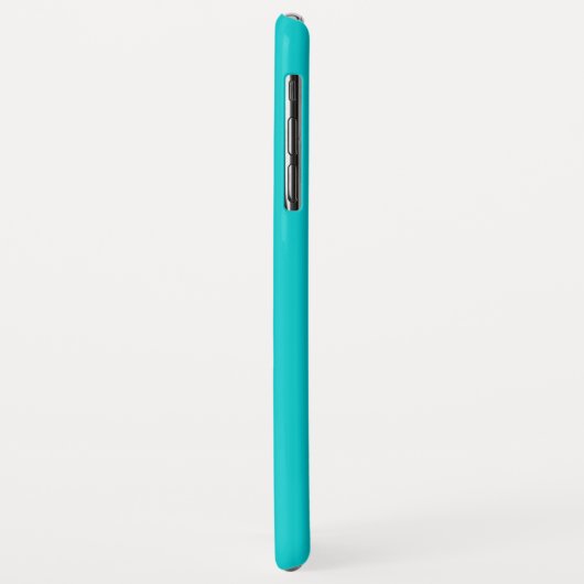 Donkere turquoise kleur achtergrond Case-Mate iPhone case (Achterkant/links)