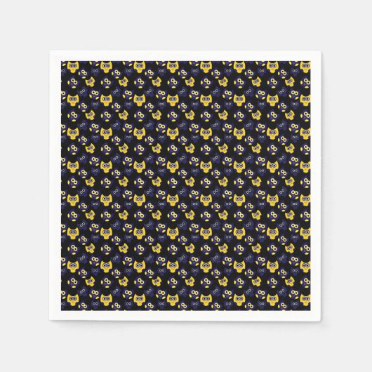 donkere uil servet (Voorkant)