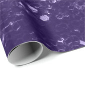 Donkere ultra violette paarse glinsterende vonken cadeaupapier (Rol Hoek)
