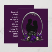 Donkere Unie Vampier Goth Huwelijk Kaart (Voorkant / Achterkant)