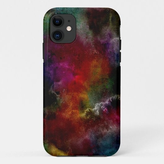 Donkere unieke regenboogkleuren iPhone-doosjes Case-Mate iPhone Case (Achterkant)