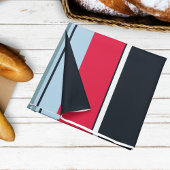 Donkere uniforme strepen tafelkleed