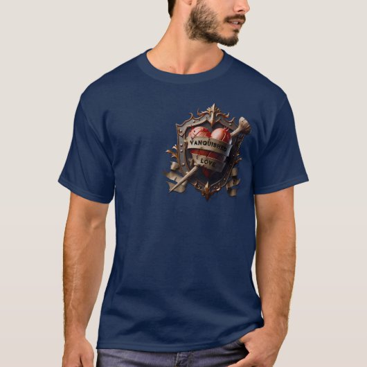 Donkere Valentijn T-shirt (Voorkant)