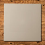 Donkere Vanilla Solid Color Tegeltje<br><div class="desc">Donkere Vanilla Solid Color</div>