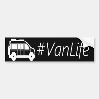 Donkere #VANLIFE Bumpersticker