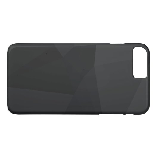 Donkere veelhoekpatroon Case-Mate iPhone case (Achterkant (Horizontaal))